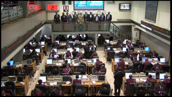 NSE . Floor of the NSE